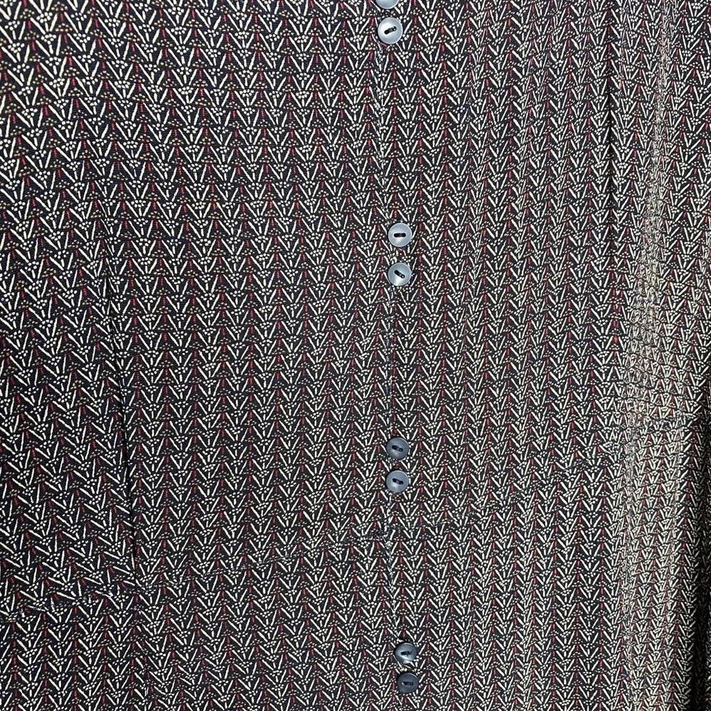 J.Jill 3/4 sleeve button front dress - Picture 7 of 7